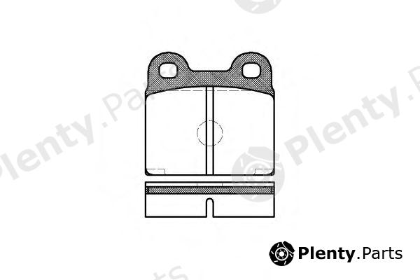  REMSA part 0007.20 (000720) Brake Pad Set, disc brake