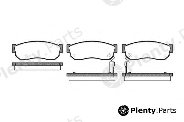  REMSA part 014902 Brake Pad Set, disc brake