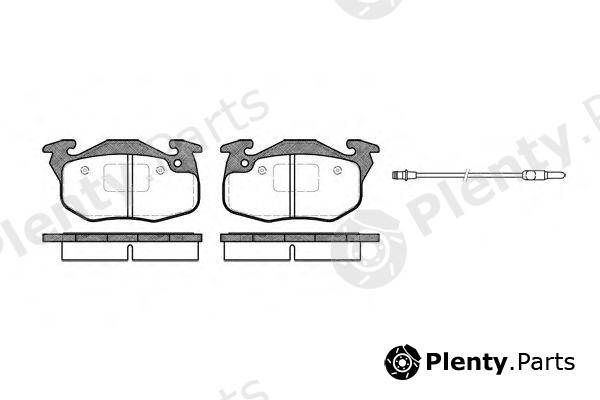  REMSA part 019296 Brake Pad Set, disc brake