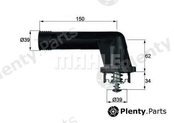  MAHLE ORIGINAL part TI2095 Thermostat, coolant