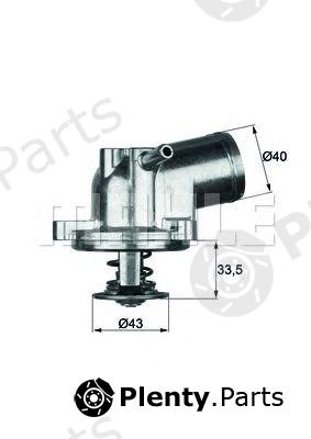  MAHLE ORIGINAL part TI2187 Thermostat, coolant