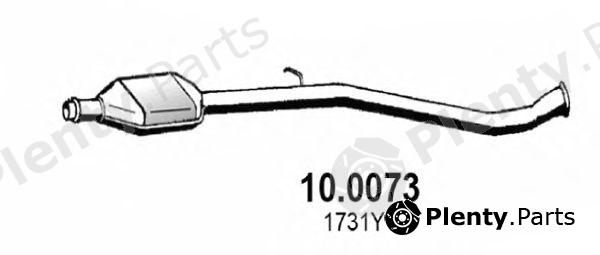  ASSO part 10.0073 (100073) Catalytic Converter