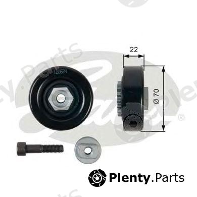 GATES part T36408 Tensioner Pulley, v-ribbed belt