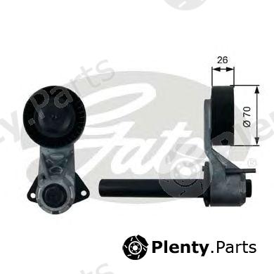  GATES part T39203 Tensioner Pulley, v-ribbed belt