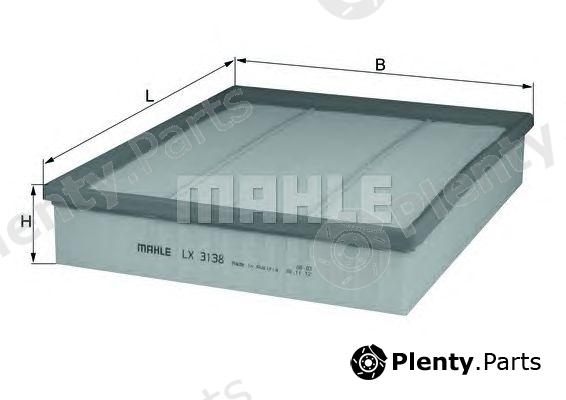 KNECHT part LX3138 Air Filter