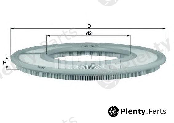  KNECHT part LX66 Air Filter