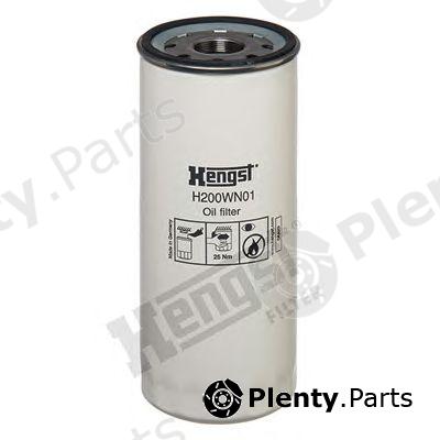  HENGST FILTER part H200WN01 Oil Filter
