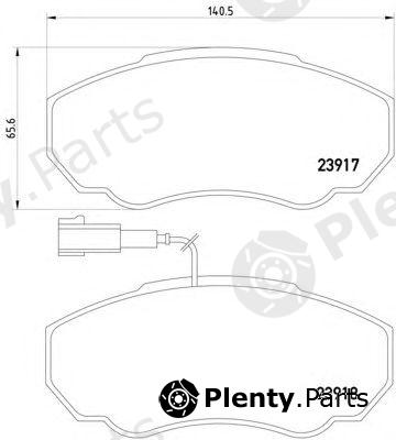  HELLA part 8DB355010-391 (8DB355010391) Brake Pad Set, disc brake