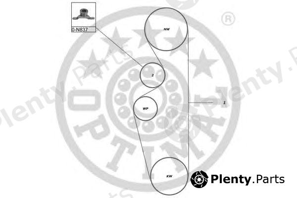  OPTIMAL part SK-1027 (SK1027) Timing Belt Kit