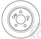  MAPCO part 15741 Brake Disc