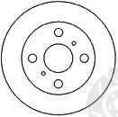  MAPCO part 25550 Brake Disc