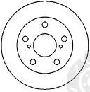  MAPCO part 25558 Brake Disc