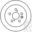  MAPCO part 25563 Brake Disc