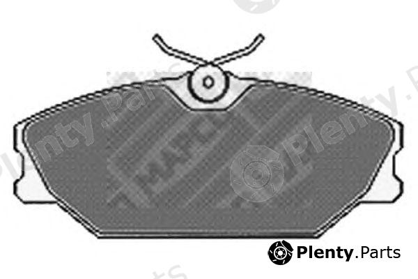  MAPCO part 6452 Brake Pad Set, disc brake