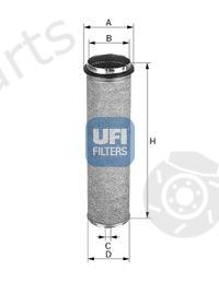  UFI part 2728800 Air Filter