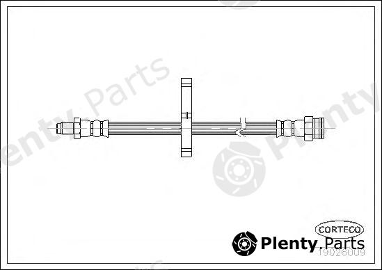  CORTECO part 19026009 Brake Hose