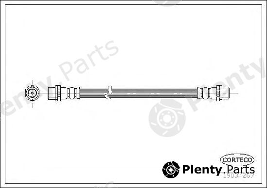  CORTECO part 19034267 Brake Hose