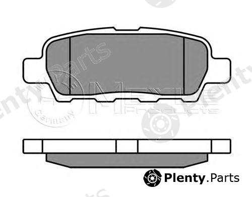  MEYLE part 0252387114W Brake Pad Set, disc brake