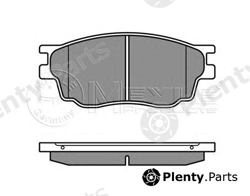  MEYLE part 0252424616/W (0252424616W) Brake Pad Set, disc brake