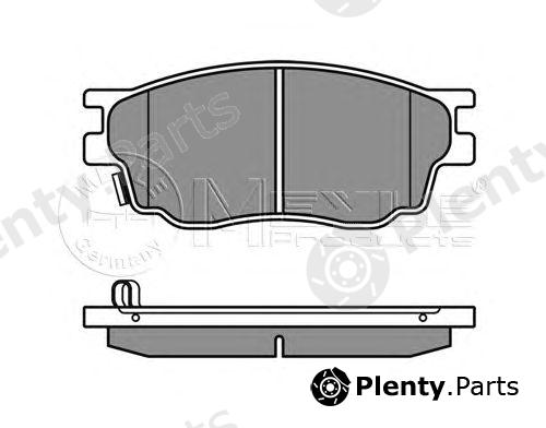  MEYLE part 0252424616/W (0252424616W) Brake Pad Set, disc brake