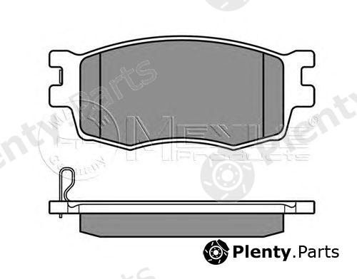  MEYLE part 0252431717/W (0252431717W) Brake Pad Set, disc brake