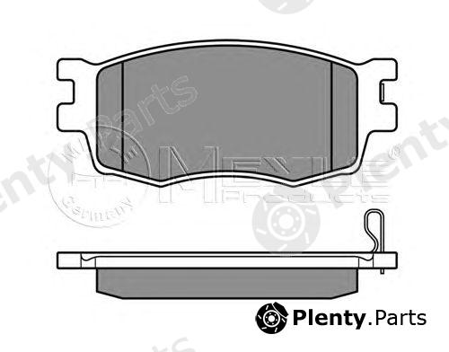  MEYLE part 0252431717/W (0252431717W) Brake Pad Set, disc brake