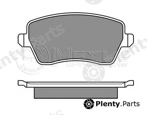  MEYLE part 0252440317/W (0252440317W) Brake Pad Set, disc brake