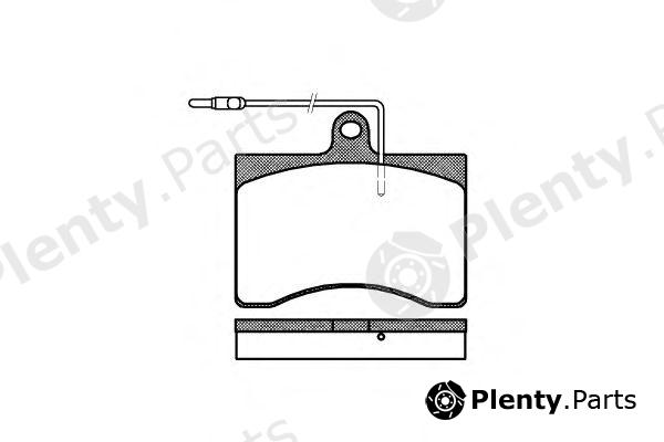  ROADHOUSE part 209004 Brake Pad Set, disc brake