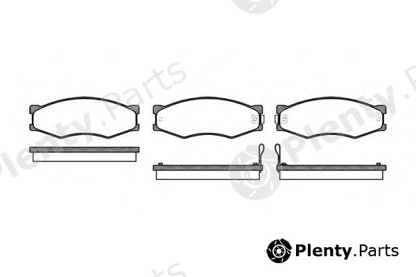  ROADHOUSE part 218402 Brake Pad Set, disc brake