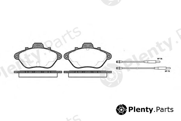  ROADHOUSE part 231004 Brake Pad Set, disc brake