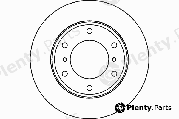  PAGID part 54288 Brake Disc
