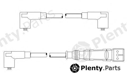  SCT Germany part PS6716 Ignition Cable Kit