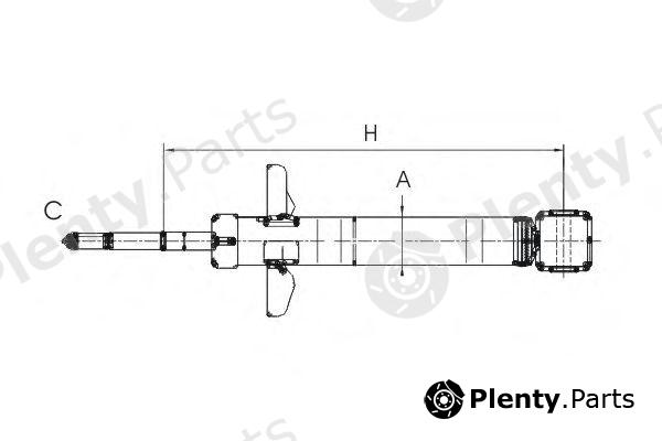  SCT Germany part Z1819 Shock Absorber