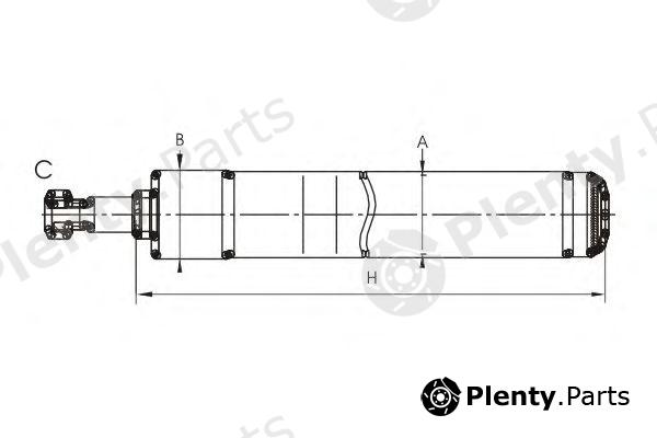  SCT Germany part Z8594 Shock Absorber