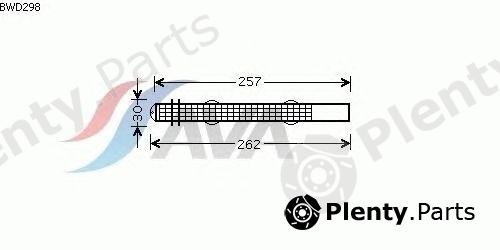  AVA QUALITY COOLING part BWD298 Dryer, air conditioning