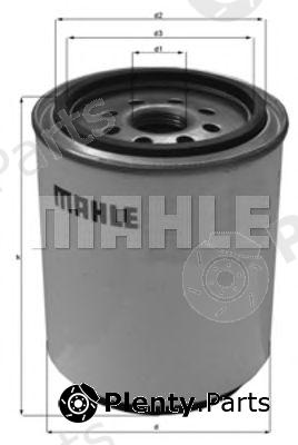  MAHLE ORIGINAL part KC378D Fuel filter