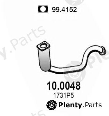  ASSO part 100048 Catalytic Converter