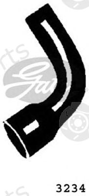 GATES part 3234 Radiator Hose