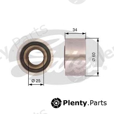  GATES part T42187 Deflection/Guide Pulley, timing belt