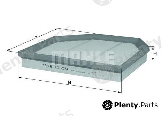  KNECHT part LX2074 Air Filter