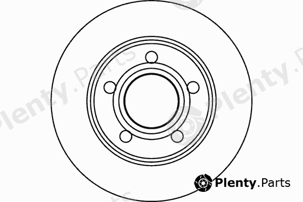  TEXTAR part 92104103 Brake Disc