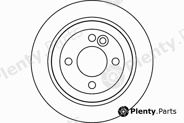  TEXTAR part 92107603 Brake Disc