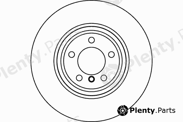  TEXTAR part 92122905 Brake Disc