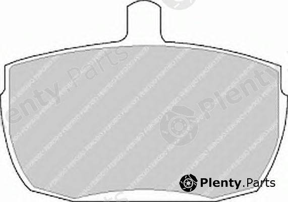  FERODO part FVR829 Brake Pad Set, disc brake