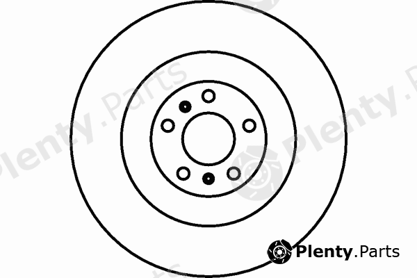  MINTEX part MDC2069 Brake Disc