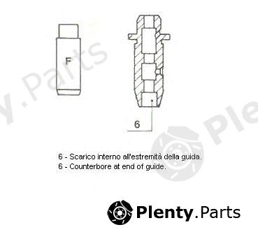  METELLI part 01-1335 (011335) Valve Guides