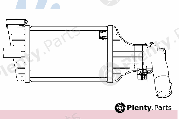  NISSENS part 96788 Intercooler, charger