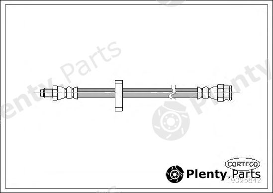  CORTECO part 19025842 Brake Hose
