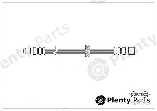  CORTECO part 19025852 Brake Hose