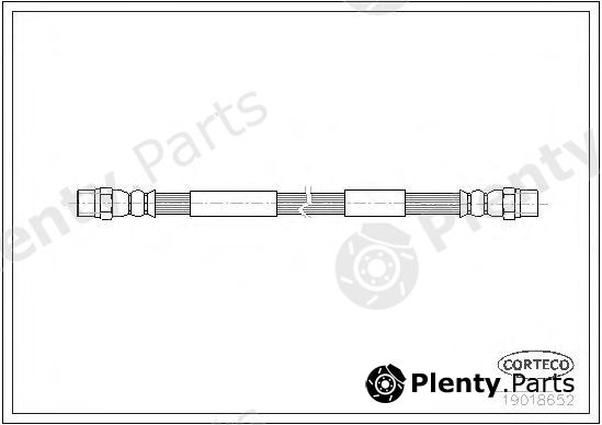  CORTECO part 19018652 Brake Hose